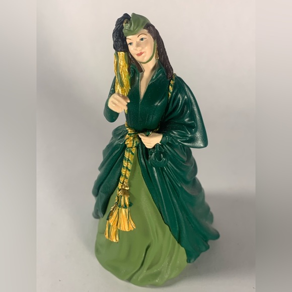 Scarlett O'Hara Green Gown Dress Hallmark Keepsake Christmas Ornament 2000 - Picture 1 of 8